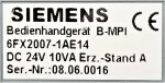 Siemens 6FX2007-1AE14
